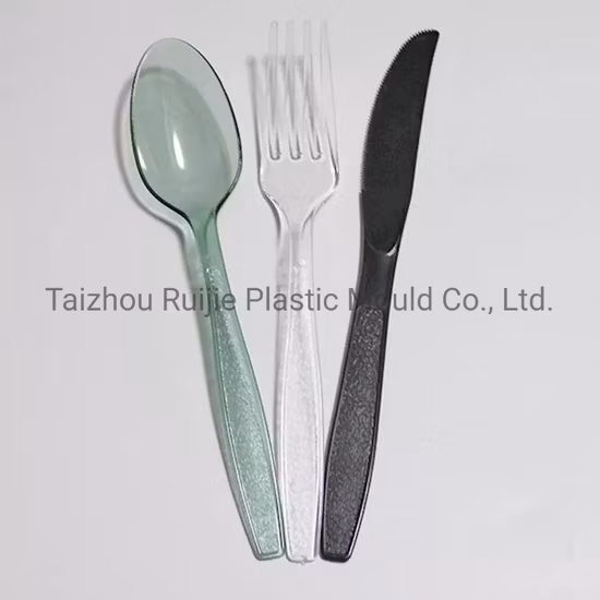 Plastic Knives, Fork and Spoon Inject Plastic Injection Molds