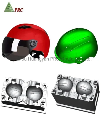 Molde de injeção de capacete de segurança de plástico para construção industrial personalizada